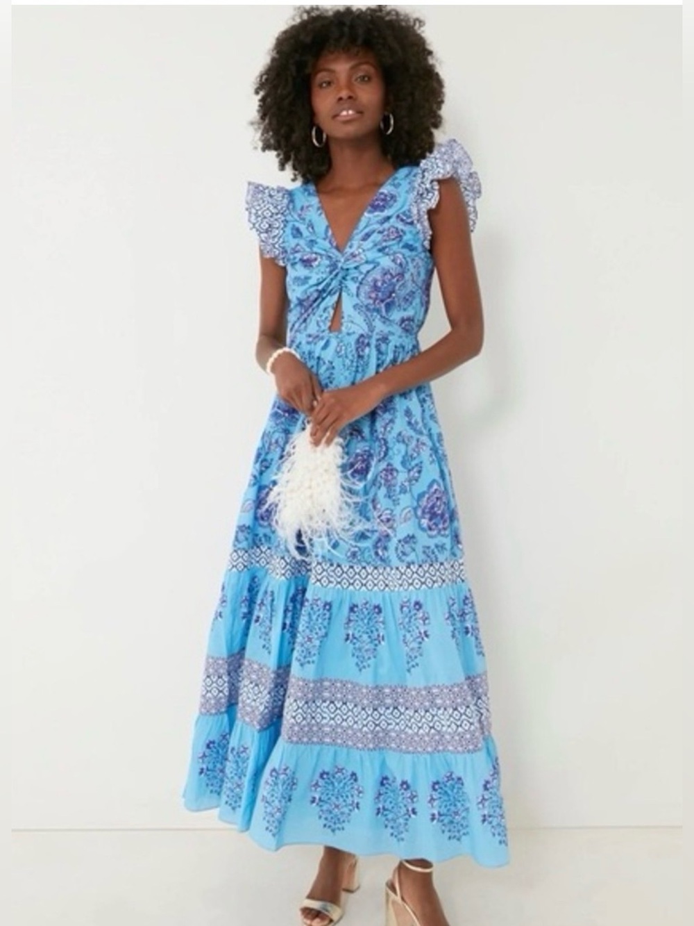 Tuckernuck Celina Moon Flavian Maxi Dress Medium